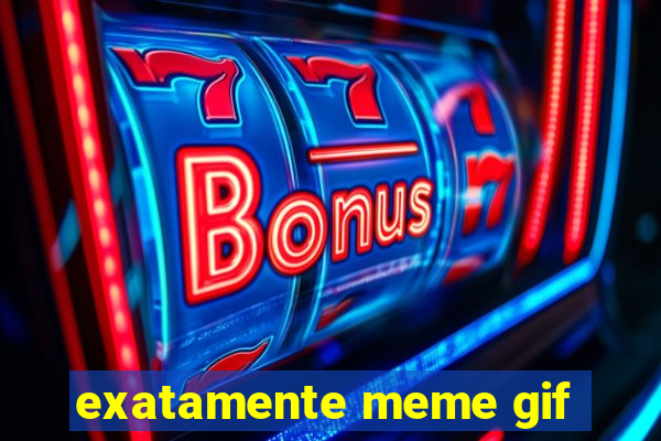 exatamente meme gif